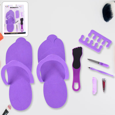 9-Piece Pedicure Kit - Professional Foot Care Tool Set