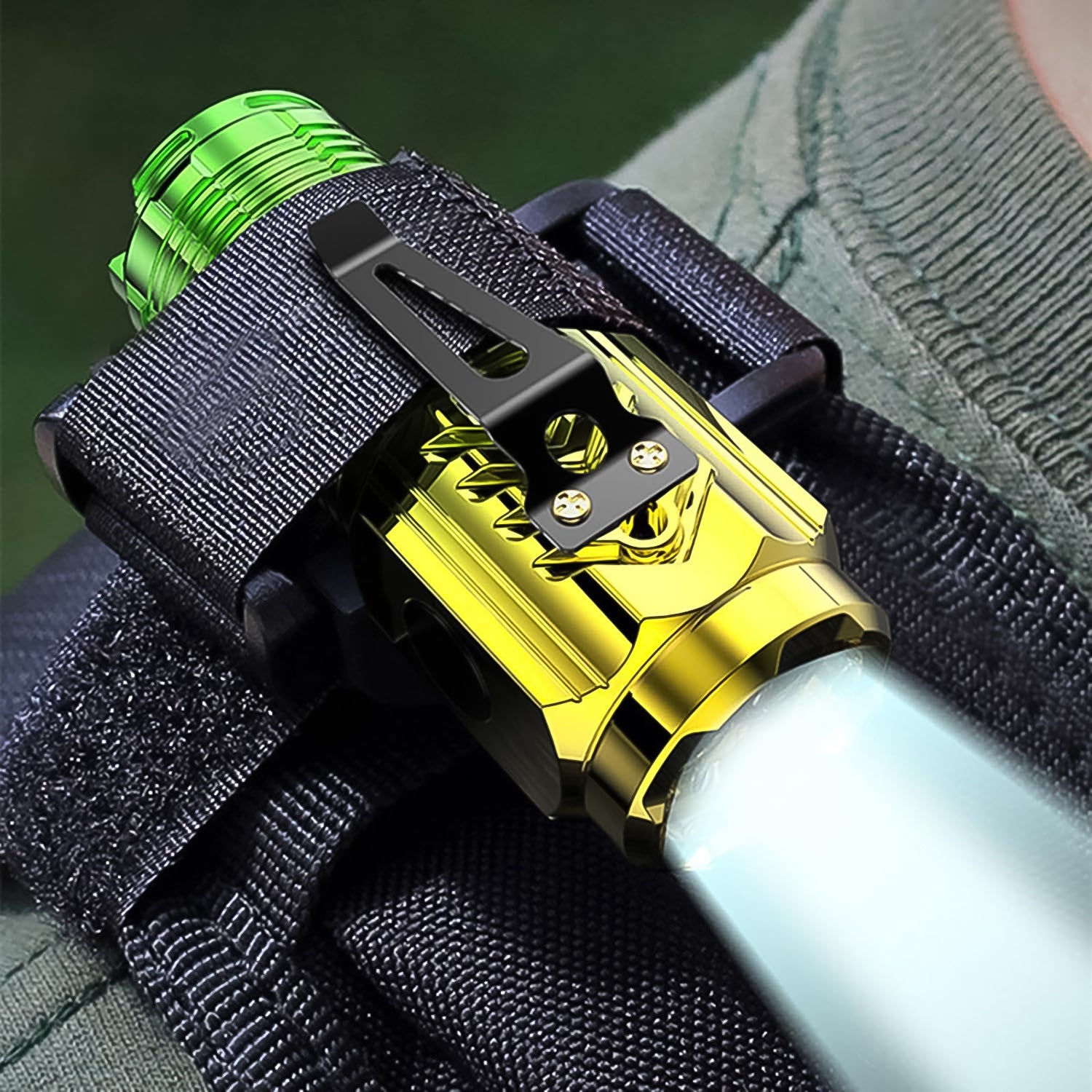 Usb Chargeable Mini 3 Led Flashlight  Torch Light (1 Pc) - LootFaat