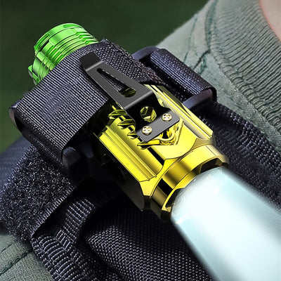 USB Rechargeable Mini LED Flashlight Torch with Magnetic Base