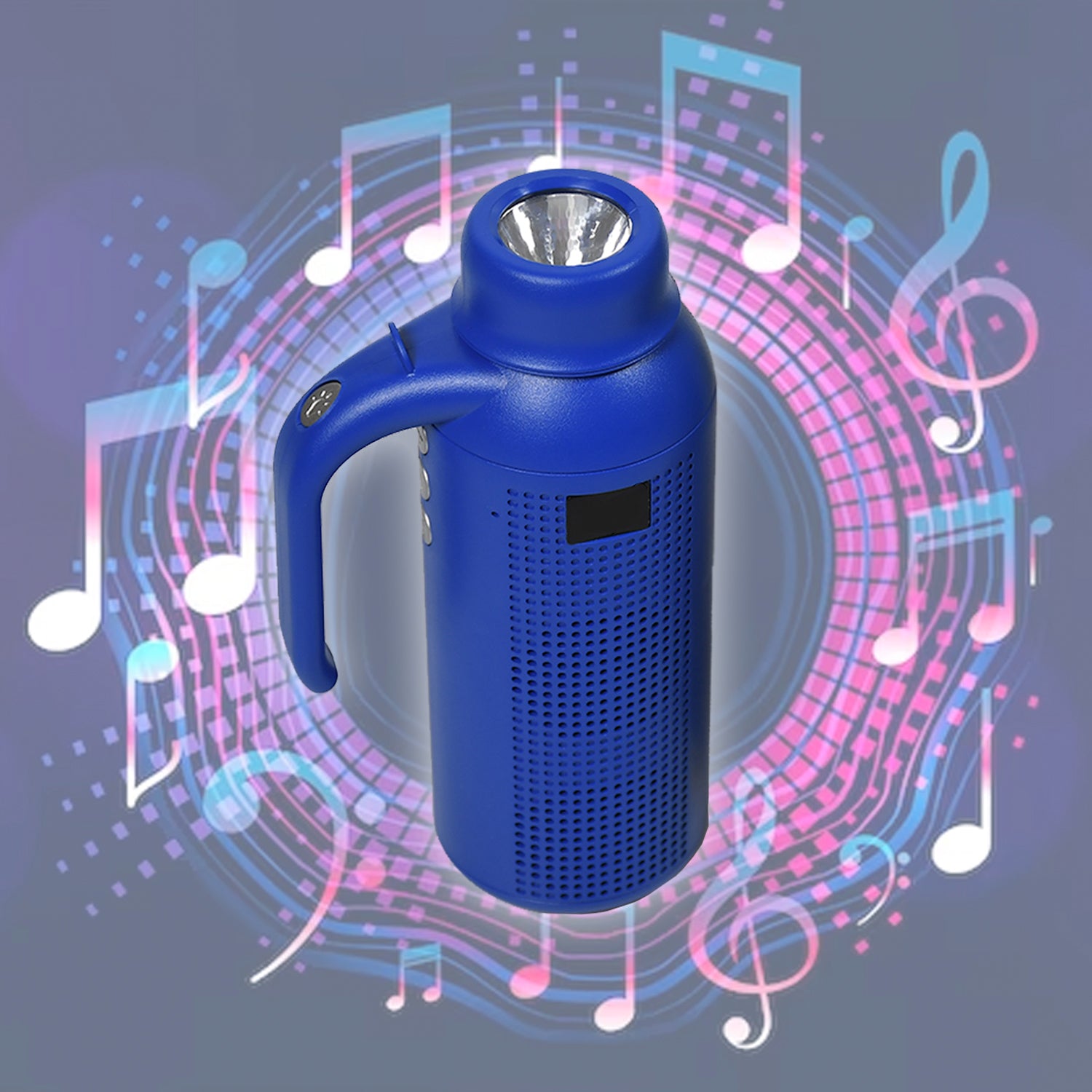 Smart Bluetooth Speaker With Torch Light Wireless Bluetooth Speaker  Night Flash Light Speaker - LootFaat