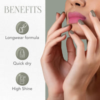 Og Beauty Pearl Grey Gel Intense Nail Polish (1 Pc  10 Ml)