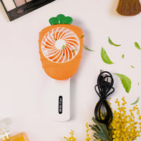 Rechargeable Handheld Mini Fan (Battery Not Included  Mix Color) - LootFaat