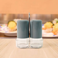Victory Salt & Pepper Shaker Set - Acrylic, Ergonomic Design