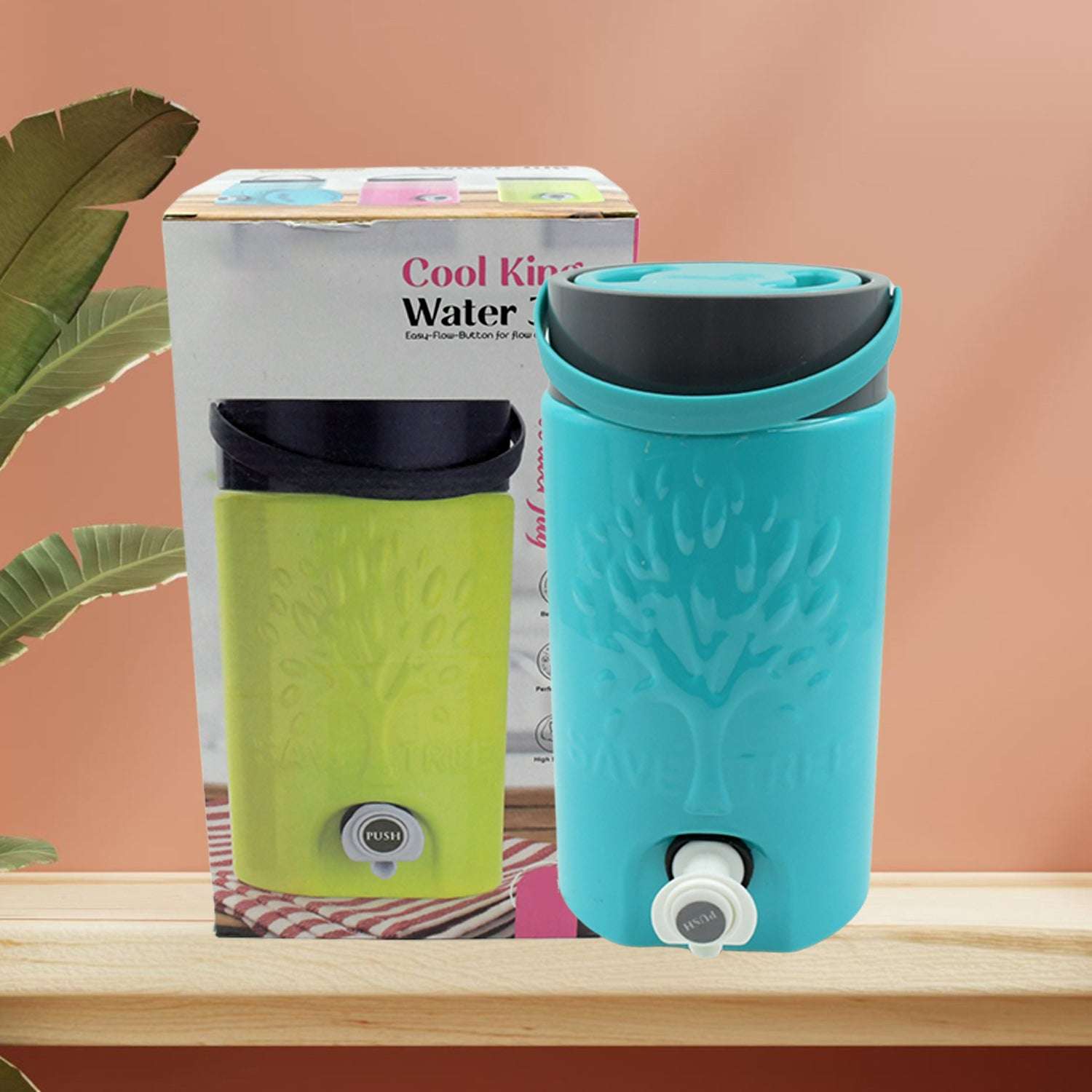 Insulated Plastic Water Rover Jug With A Sturdy Handle Water Jug Camper With Tap Plastic Insulated Water Water Storage Cool Water Storage For Home  Travelling (3000 Ml) - LootFaat