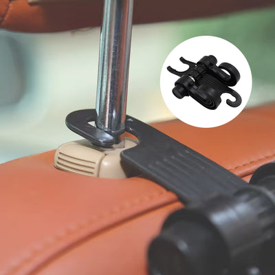 Car Hooks Vehicle Back Seat Hidden Headrest Hanger (1 Pc) - second image