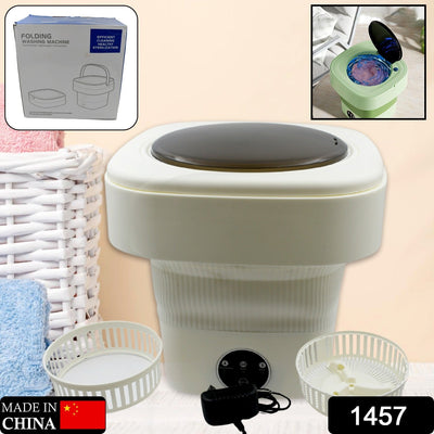 Folding Washing Machine Mini Portable Washing Machine Deep Cleaning Half Automatic Washt Mini Foldable Washing Machine Suitable For Socks Underwear Baby Clothes