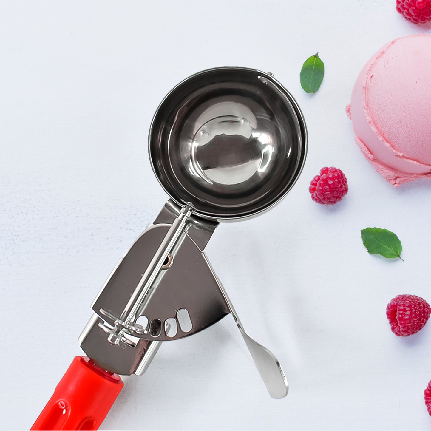 70 ML Stainless Steel Ice Cream Scoop with Ergonomic Handle
