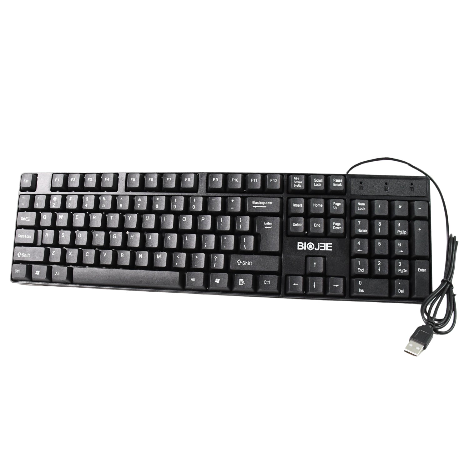Wired Usb Keyboard 104 Keys (1 Pc) - LootFaat