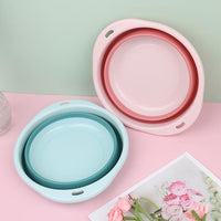 Multi-purpose Portable Collapsible Folding Tub With Hanging Hole  Save Storage Space Also Use For Multi Use - LootFaat