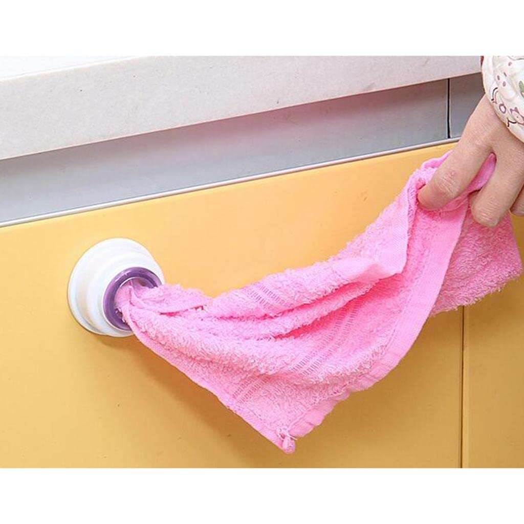 1pc Towel Holder Mostly Used In All Kinds Of Bathroom Purposes For Hanging And Placing Towels For Easy Take-in And Take-out Purposes (Moq -12 Pc) - LootFaat