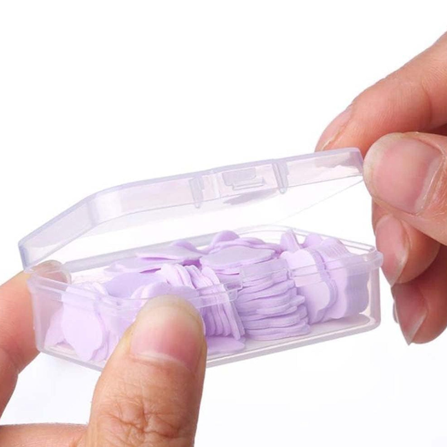 Mini Portable Travel Soap Paper Sheets Flower Shape (100 Pcs Set Approx  Mix Color) - LootFaat