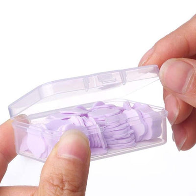 Flower Soap Paper Sheets - Portable Travel Hand Washing (100 Sheets) - second image
