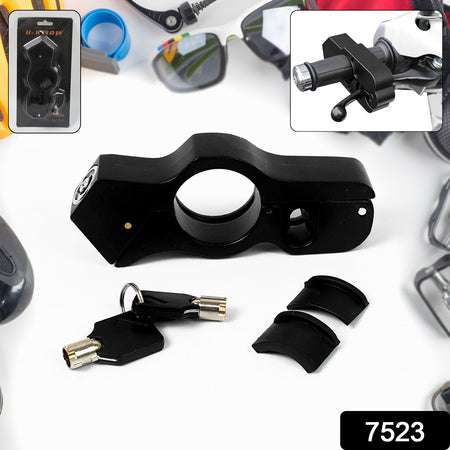 Motorcycle Grip Lock Universal Motorcycle Handlebar Throttle Grip Security Lock - LootFaat