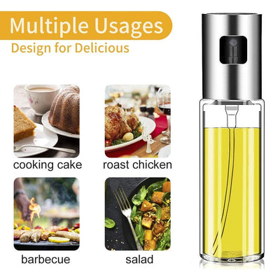7126 Oil Sprayer Dispenser Oil Versatile Glass Spray Bottle For Cooking  Multi Use Bottle - second image