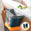 Waste Bin Trash Can Waste Container Expandable Trash Can Plastic Trash Can Plastic Garbage Can Expandable Trash Bag Holder Large Capacity For Kitchen Bathroom Living Room Bedroom Outdoor (1 Pc)