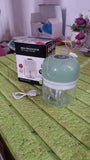 Wireless USB Rechargeable Mini Electric Garlic Machine / Chopper (250Ml)