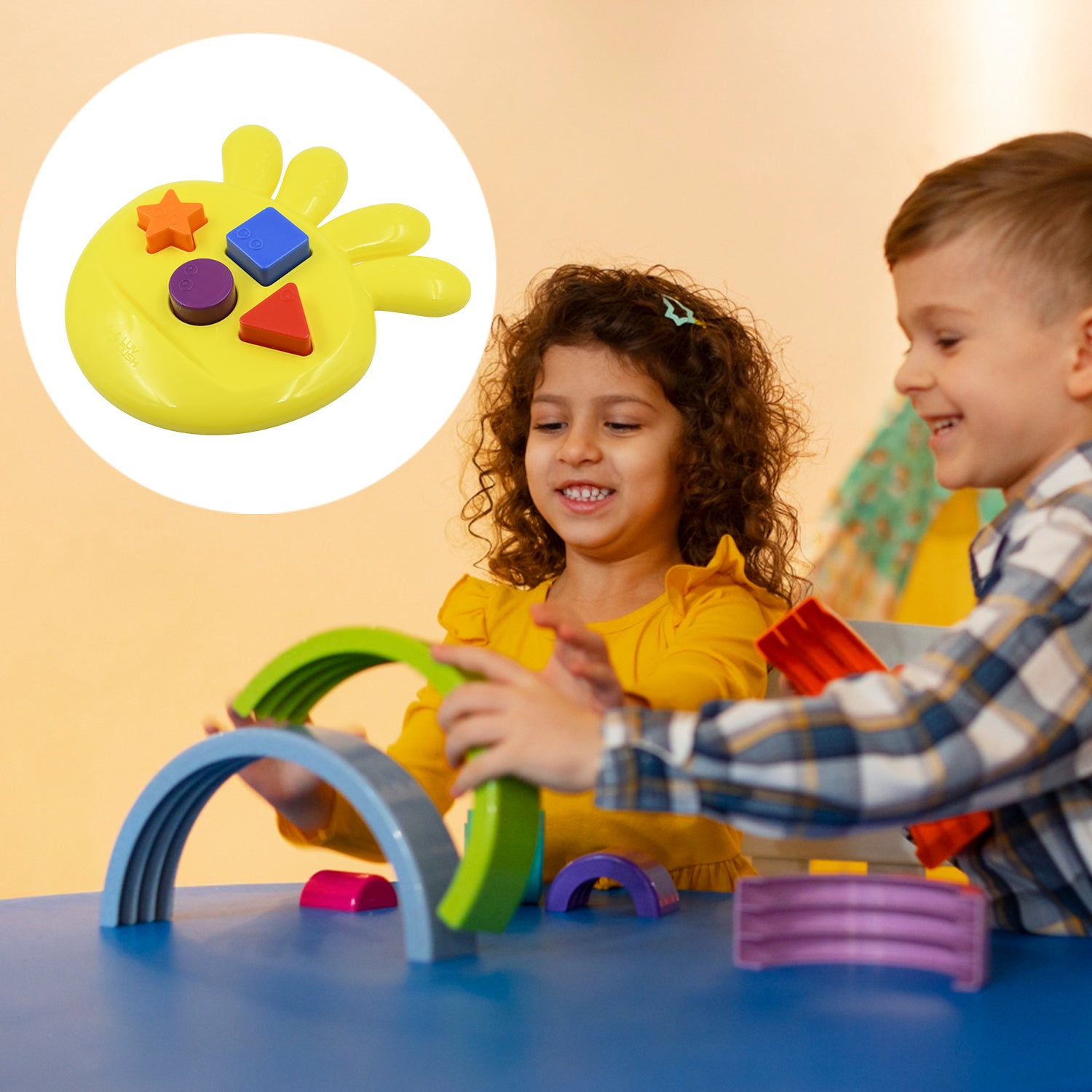 Octoshape Sorter Toy Game That Make Your Kids Brain Sharp Increase Grasping And Sorting Power Education Learning For Girls  Boy Gift Product (1 Pc) - LootFaat