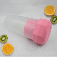 Portable Multifunctional Electric Juicer Cup Usb Juice Maker 6 Blade (350 Ml) - LootFaat