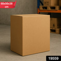 Heavy-duty Brown Box For Product Packing ( 68x56x38cm  1 Pc)
