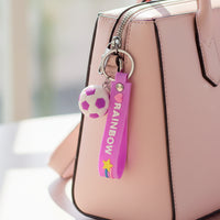 Cute Silicone 3d Key Chain With Metal Hook  Strap (Pack Of 1)