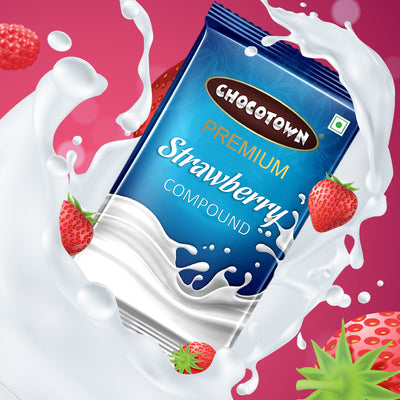 Chocotown Premium Strawberry Compound (500gm) - second image