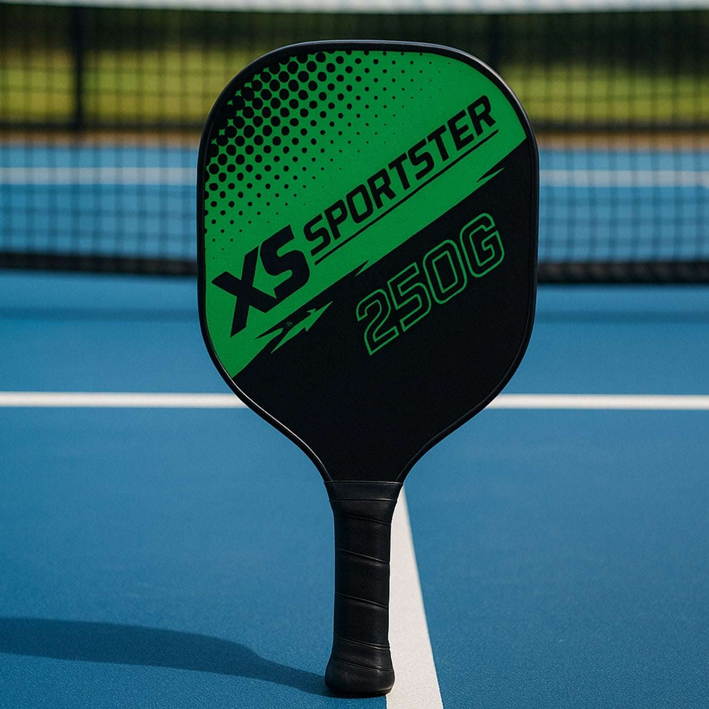 Outdoor Pickleball Paddle Set: 2 Paddles & 4 Balls for Beginners & Intermediates