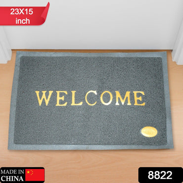 Welcome Door Mat for Home Entrance Outdoor Mat Anti Slip Heavy Duty and Waterproof | Easy to Clean for Entry For Bedroom, Living Room (23x15 Inch)