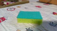 Multi-purpose Medium 2 In 1 Color Scratch Scrub Sponges Sponge Wear Resistance Dish Washing Tool High Friction Resistance Furniture For Refrigerator Sofa For Kitchen Household (1 Pc) - LootFaat