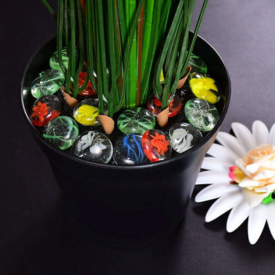 Multi-color Decorative Stone For Garden  Lawn  Aquariumfish Tank Gravel Flower Potsdecoration Pebbles For Fish Bowl  All Purposeattractive Stone Set - second image
