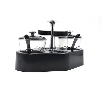 Ganesh Rendy Condiment Set For Kitchen Transparent Jar For Easy To Access Spice 1 Piece Spice Set  (Plastic) - second image