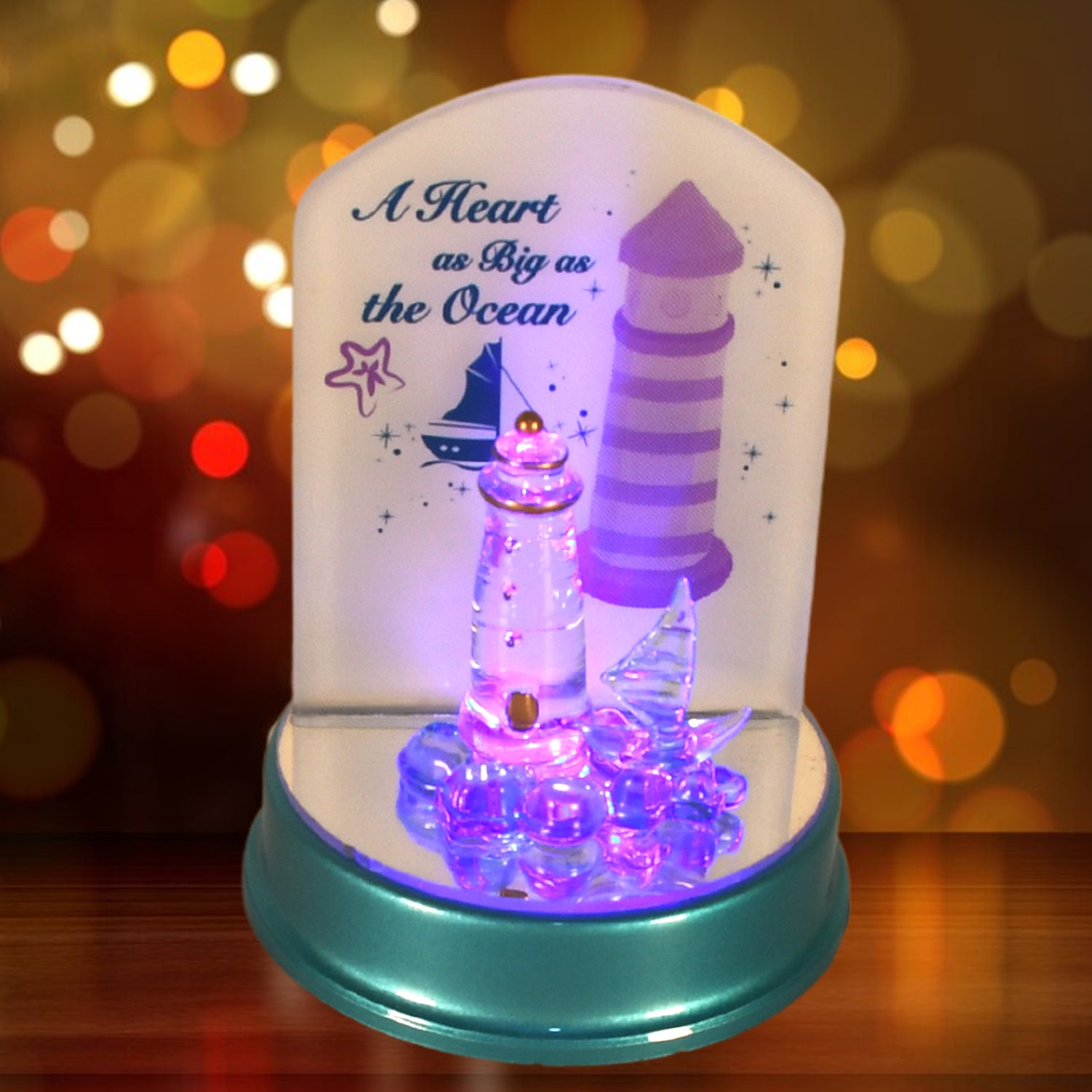 Cute Cartoon Lovely Gift Night Light Multi-color Light Showpiece Valentines Day Gift Cute Anniversary Wedding Birthday Unique Gift Home Decoration Gift Battery Operated (3 Battery Included) - LootFaat