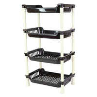 Apex 4-layer Small Multipurpose Plastic Storage Rack