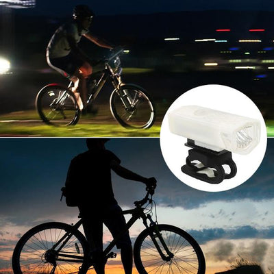 1637 Usb Rechargeable Bicycle Light Set 400 Lumen Super Bright Headlight Front Lights - second image