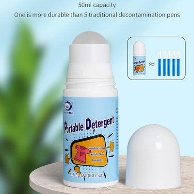 Clothes Stain Remover Bead Design Emergency Stain Rescue Roller-ball Cleaner For Natural Fabric Removes Oil Almost All Types Of Fabrics - second image