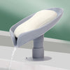 Self Draining Soap Holder For Bathroom Leaf Shape Soap Dish Kitchen Soap Tray