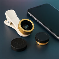Universal Clip-on Mobile Camera Lens Kit (1 Set)