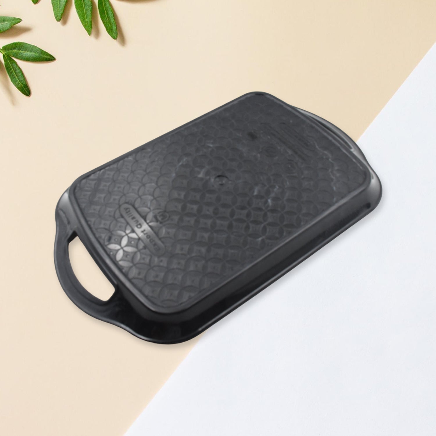 Serving Tray Set Of 3 Melamine Trays For Kitchen Snacks Serving Tray Tray Set For Serving Tea Tray For Serving Fancy Trays For Serving Gift Item Different Size For Kitchen  Office Use - LootFaat