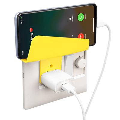 Plastic Secure Mobile Phone Charging Stand Holder (1 Pc  Mix Color) - second image