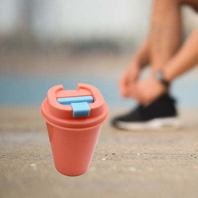 Wall Water Coffee Cup For Home Outdoor Works Appreciation And Motivation Portable Plastic Coffee Cup For Travel Home Office Gift For Travel Lovers - second image