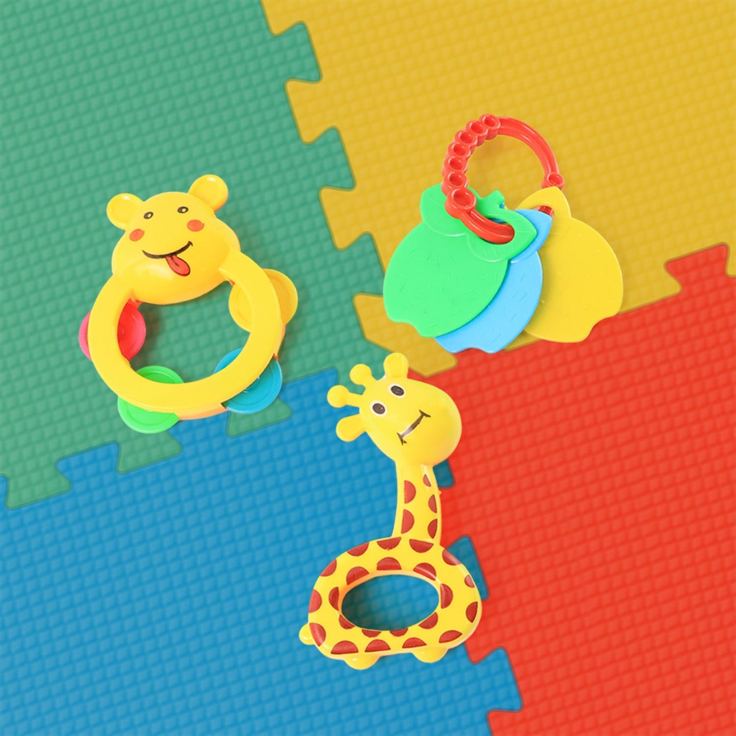 Premium 3 Pcs Set Colorful Toys - Premium Quality - Best Quality & Value