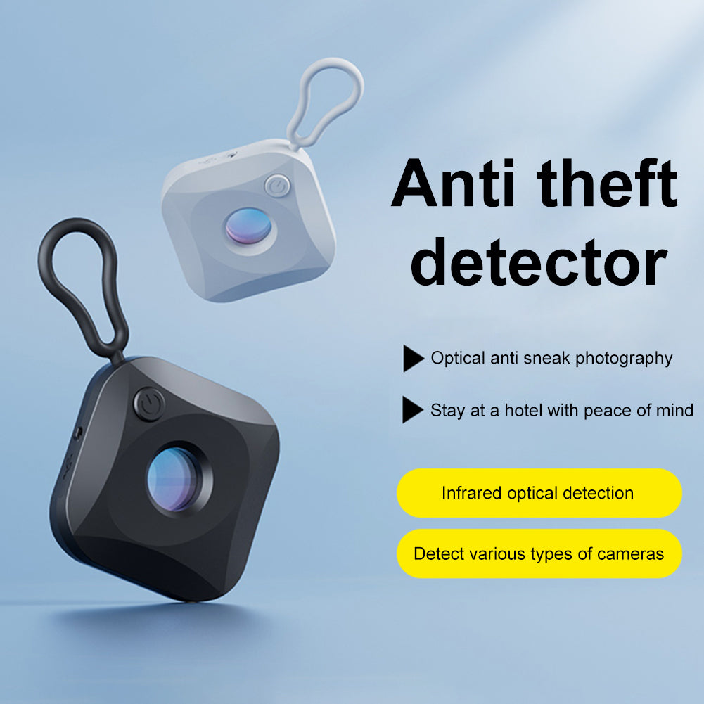 Hidden Camera Detector Keychain – 720H Ultra Standby, Infrared & AI Security, Anti-Surveillance Device
