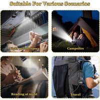 Rechargeable Mini LED Torch - 5 Modes, Waterproof