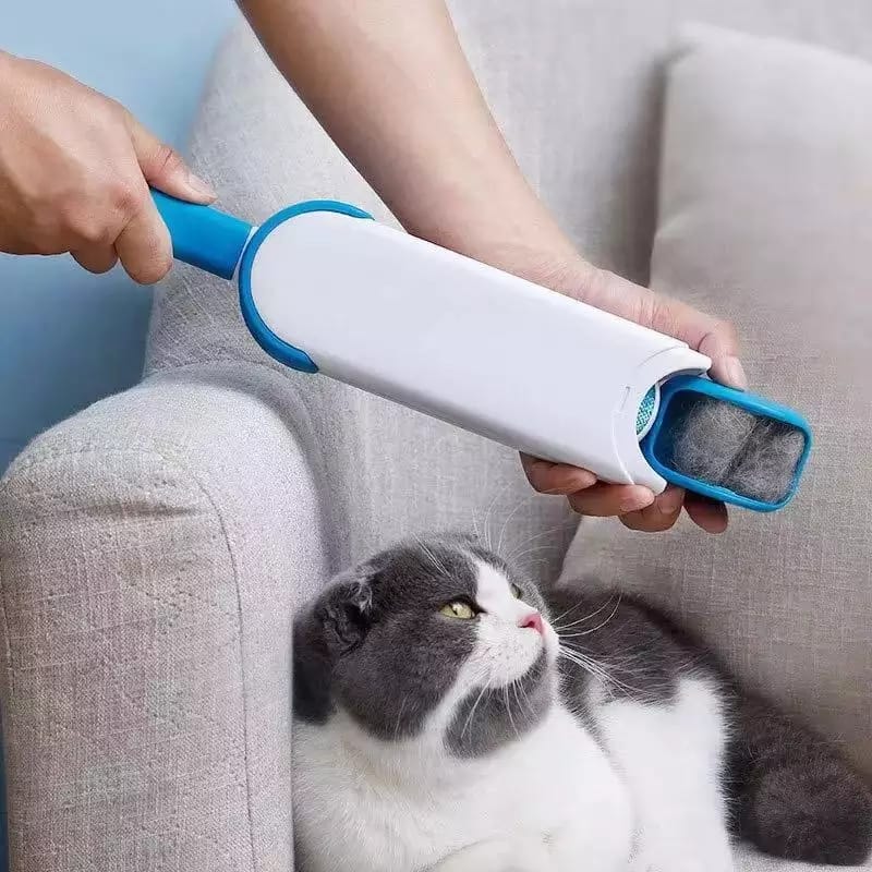 Pet Hair Remover Multi-purpose Double Sided Self-cleaning And Reusable Pet Fur Remover - LootFaat