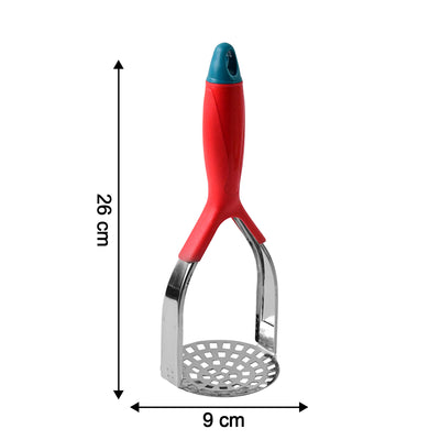 5493 Kitchen Food Masher Fruit Tool Masher Professional Masher Kitchen Tool Kitchen Masher With Comfortable Grip Heavy Duty Potato Masher Perfect For Bean Vegetable Fruits Masher (1 Pc) - second image