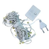 8M Warm LED String Lights - Diwali, Christmas & Home Decor