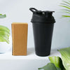 Shaker Bottle Perfect For Protein Shakes And Pre Workout Gym Water Bottle Bpa Free Leak-proof Flip Lidinsulated Bottle For Hot  Cold Drinks 1 Pc