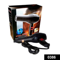 1500 Watts Professional Hair Dryer 2888 (Black) - LootFaat
