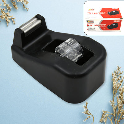 Plastic Tape Dispenser Cutter For Home Office Use Tape Dispenser For Stationary Tape Cutter Packaging Tape (1 Pc  237 Gm)
