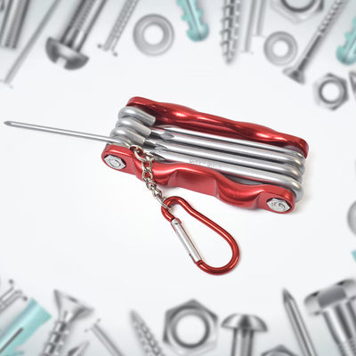 Portable 8 In 1 Multifunctional Cycling Bike Repair Tool Set Wrench Screwdriver Tools - second image