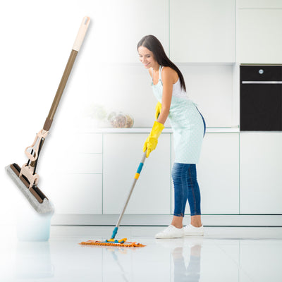 Self-Cleaning Sponge Mop - Super Absorbent Floor Cleaning Mop - second image